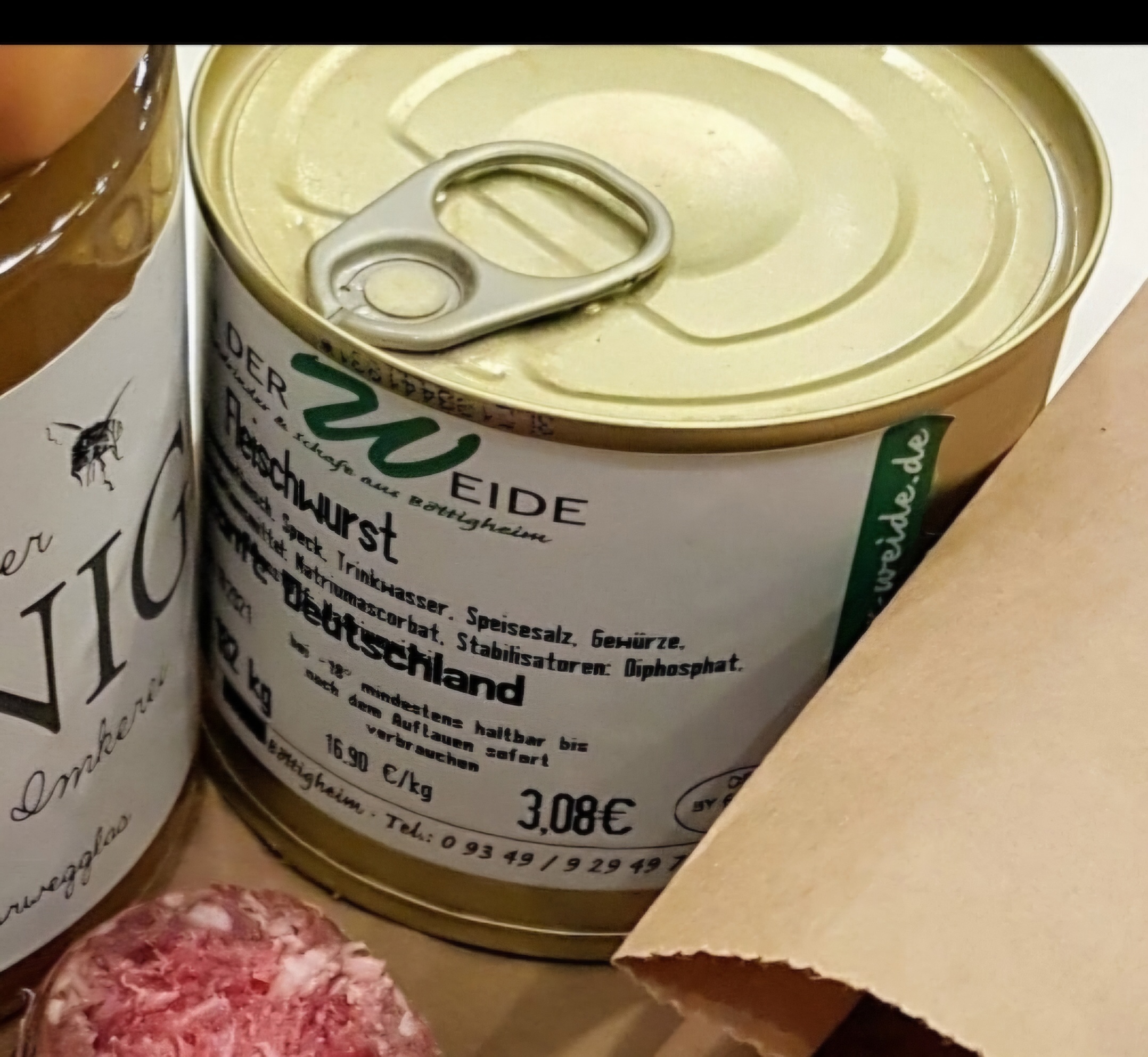 Fleischwurst (Dose)
