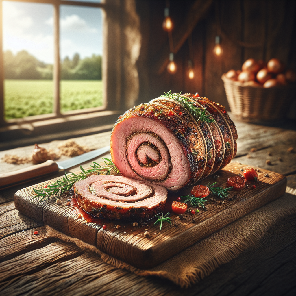 Rollbraten Lamm