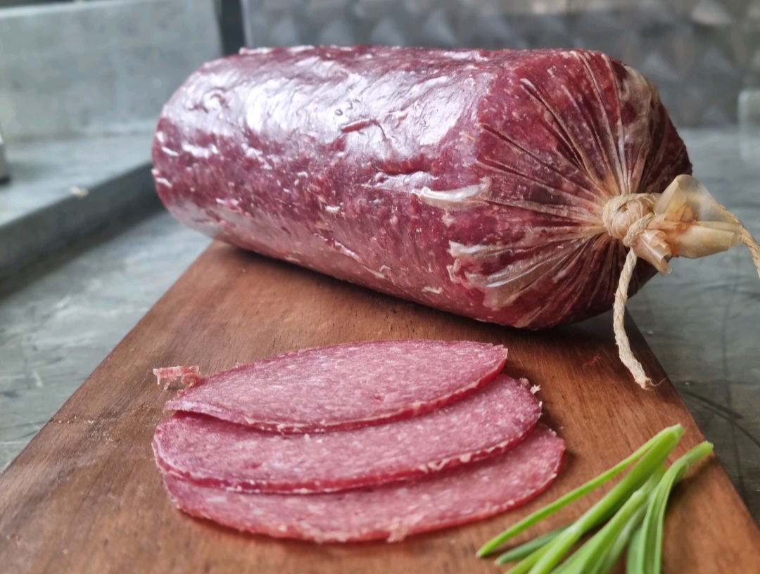 Salami Aufschnitt